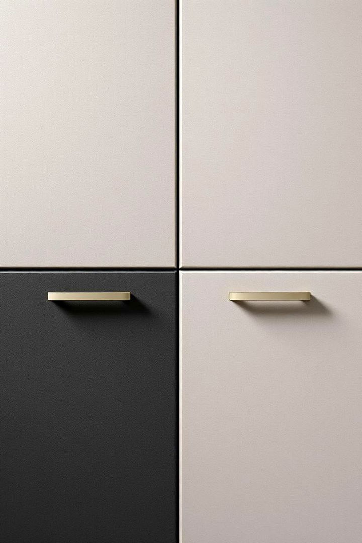 Textured and Contrasted Surfaces - 22 Floor to Ceiling Cabinets Ideas