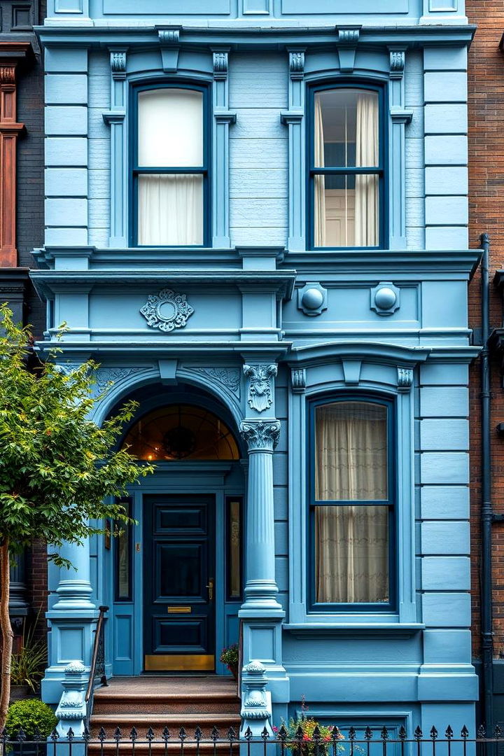 The Impact of Blue on Victorian Home Aesthetics - 22 blue victorian house colors