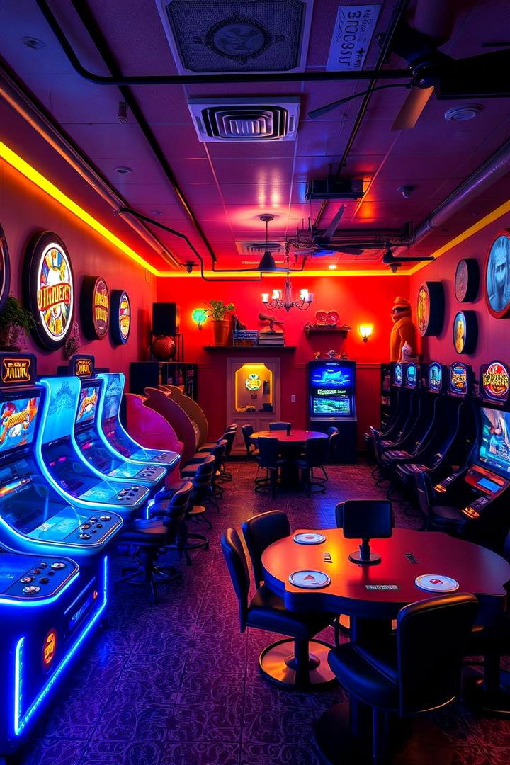 Thematic Gaming Zones - 22 Arcade Room Ideas