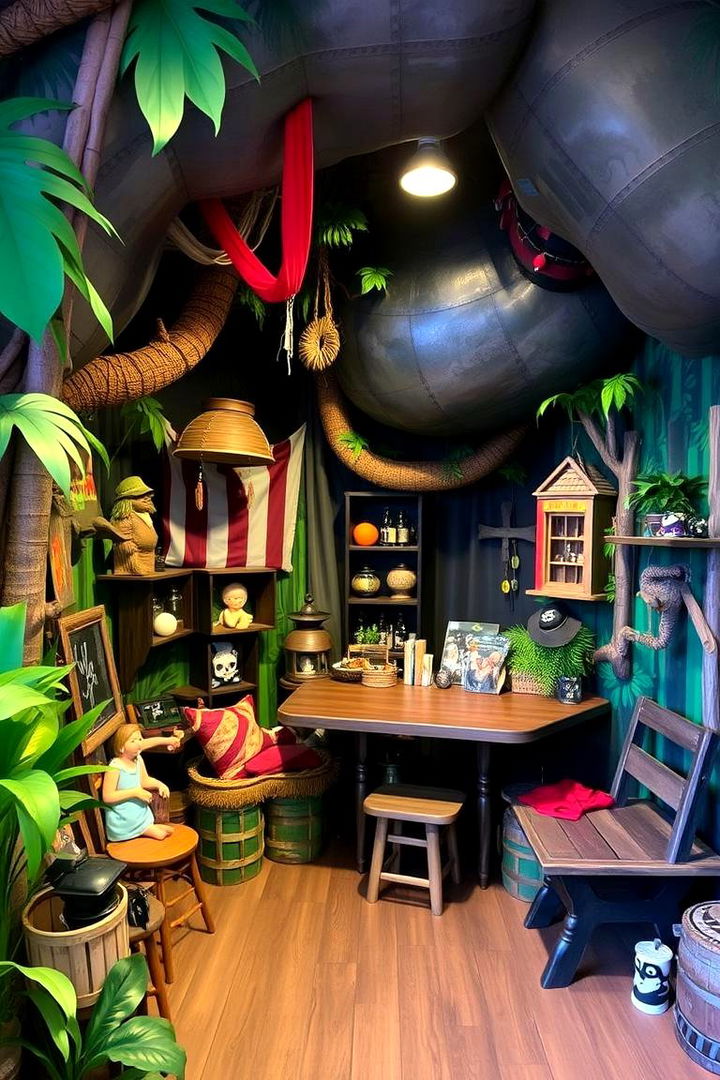 Theme Based Adventure Station - 22 playroom ideas