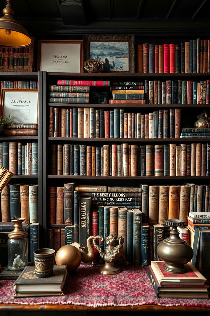 Themed Book Collections - 22 Bookshelf Decor Ideas