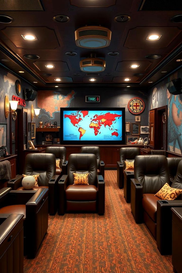 Themed Decor - 22 Home Theater Ideas