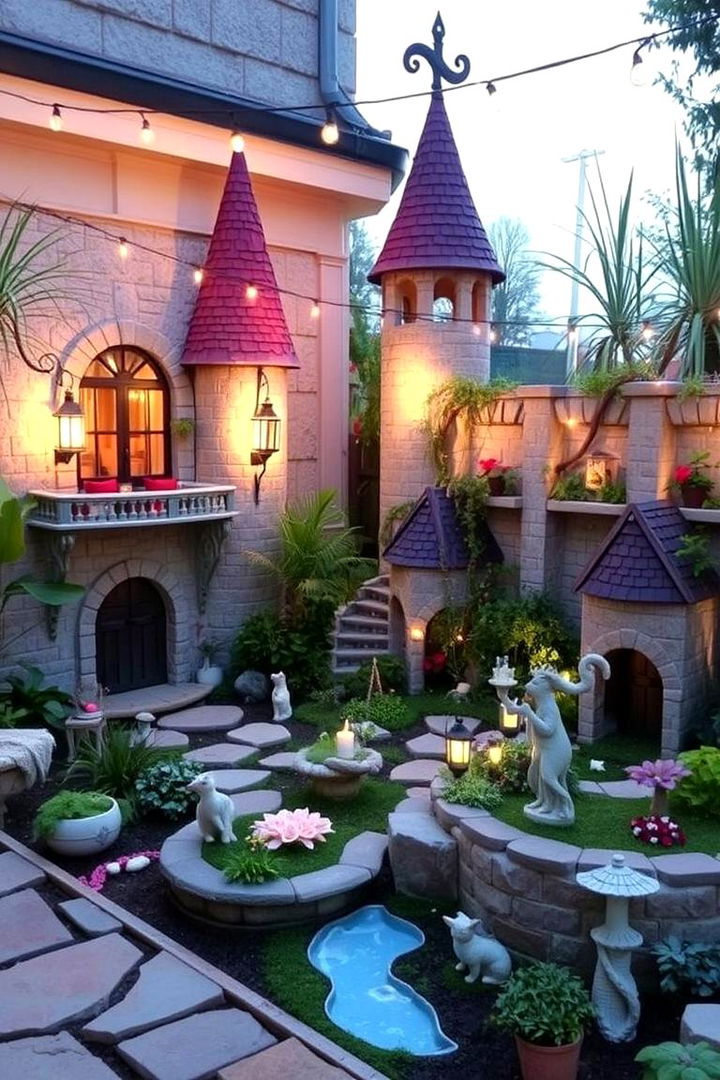 Themed Fantasy Catio - 22 Outdoor Catio Ideas