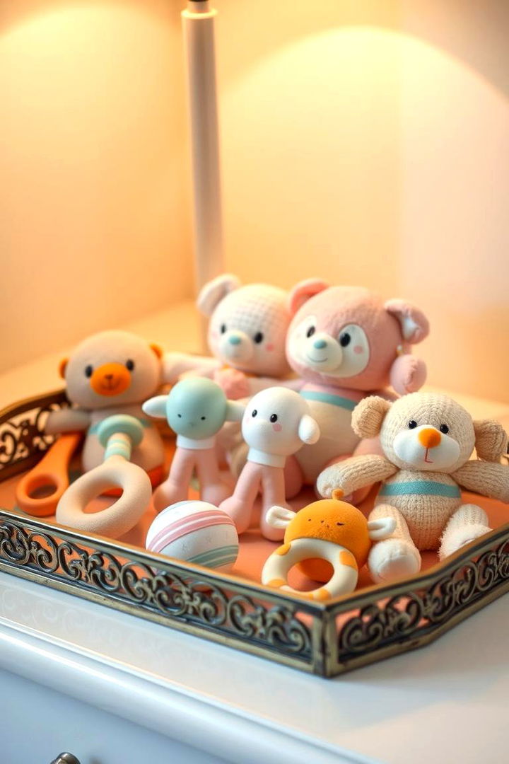 Themed Toy Centerpiece - 22 Baby Shower Centerpiece Ideas
