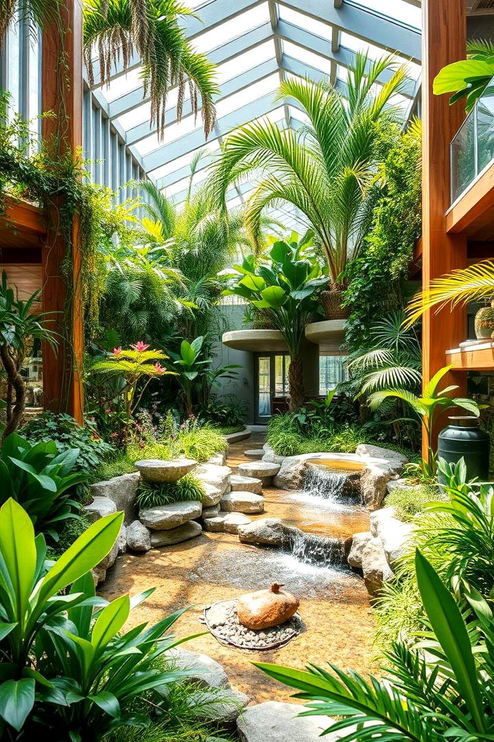 Therapeutic Indoor Garden - 22 Therapist Room Ideas