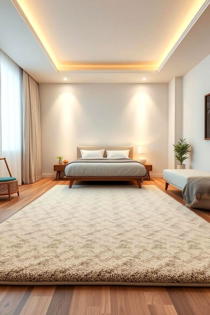 Therapeutic Memory Foam Rugs for Ultimate Comfort - 22 bedroom rug ideas