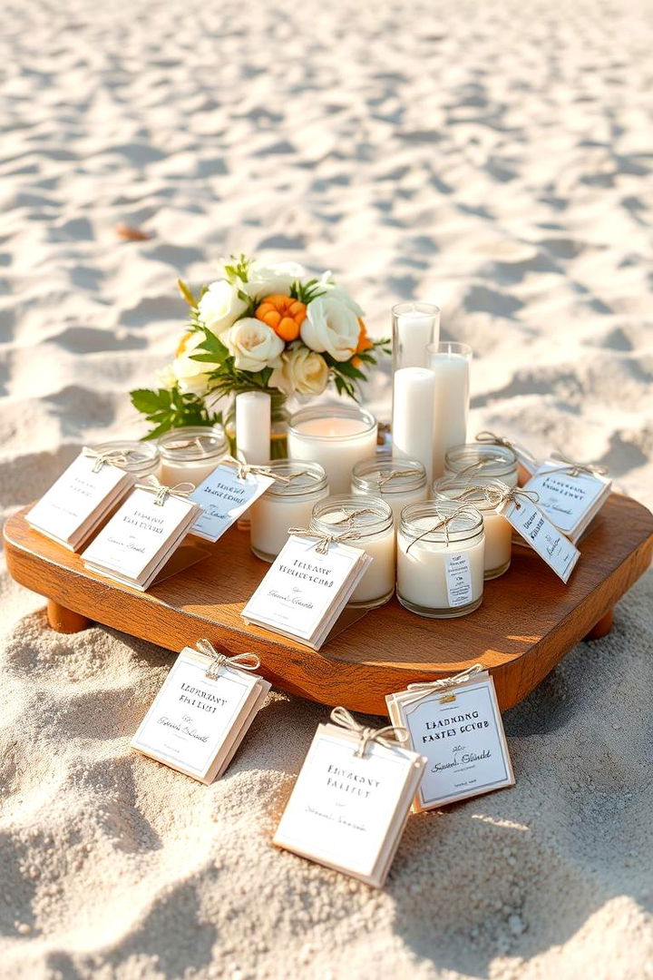 Thoughtful Favors and Gifts - 22 Beach Wedding Ideas