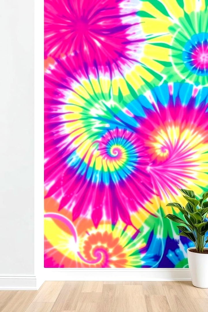 Tie Dye Inspired Accents - 22 Hippie Bedroom Ideas