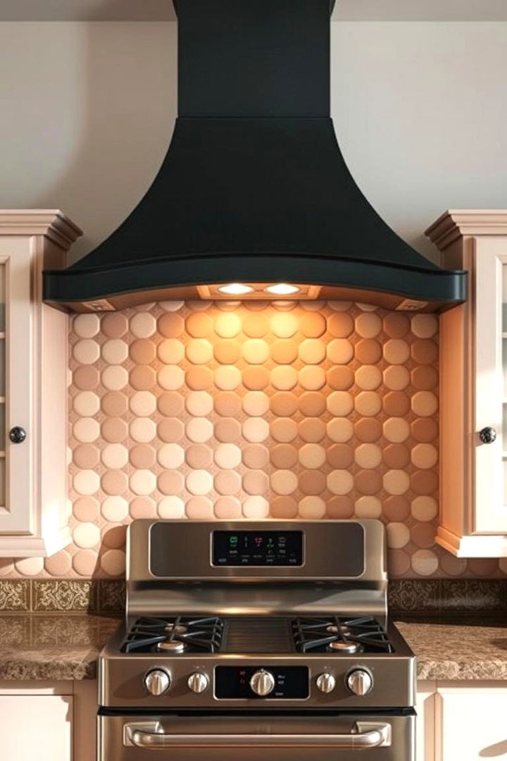 Tiled Range Hood Designs - 22 1950s Kitchen Ideas