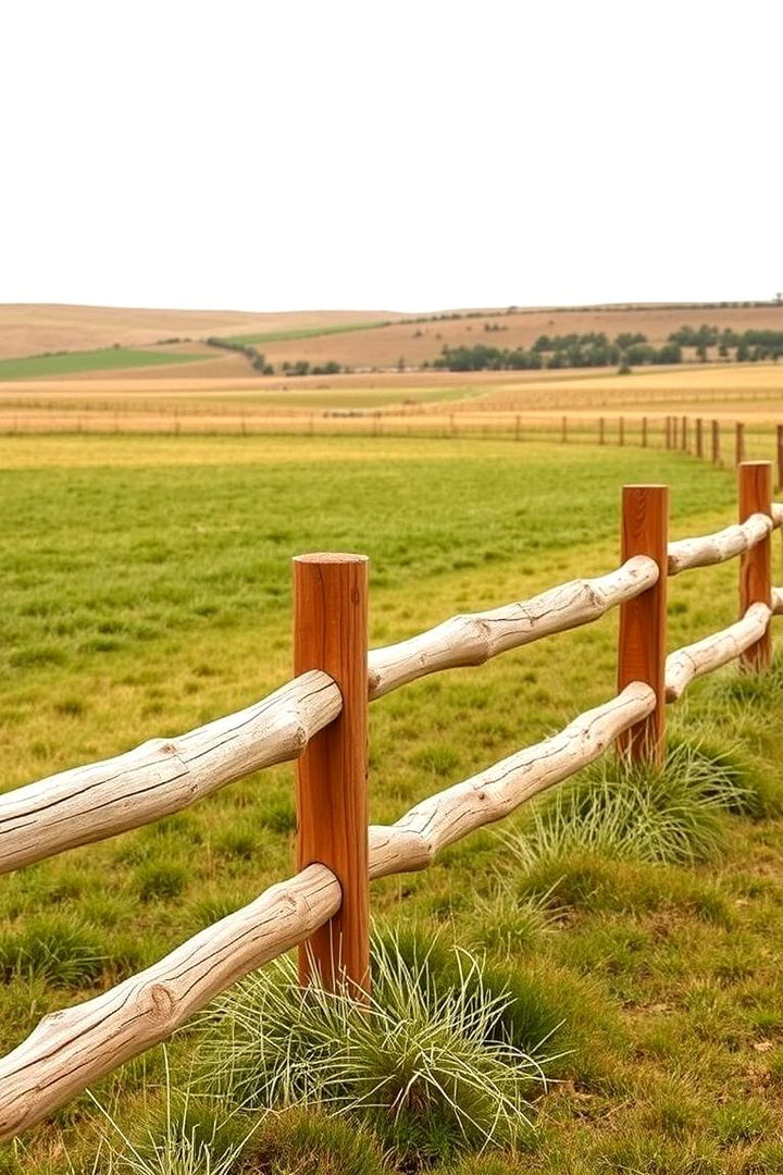 Time Honored Post and Rail Fence - 22 Farm Fence Ideas