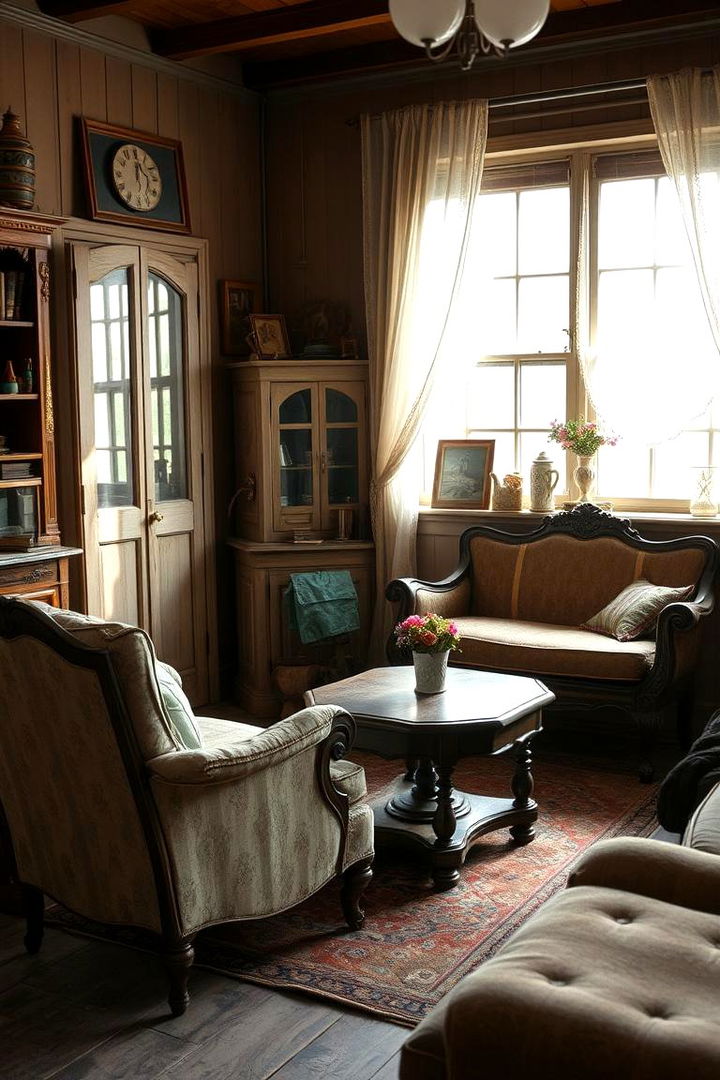 Time Worn Charm - 22 Cottage Living Room Ideas
