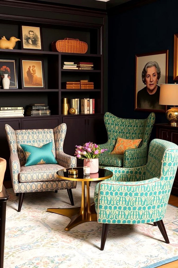 Timeless Accent Chairs - 22 1950s Living Room Ideas
