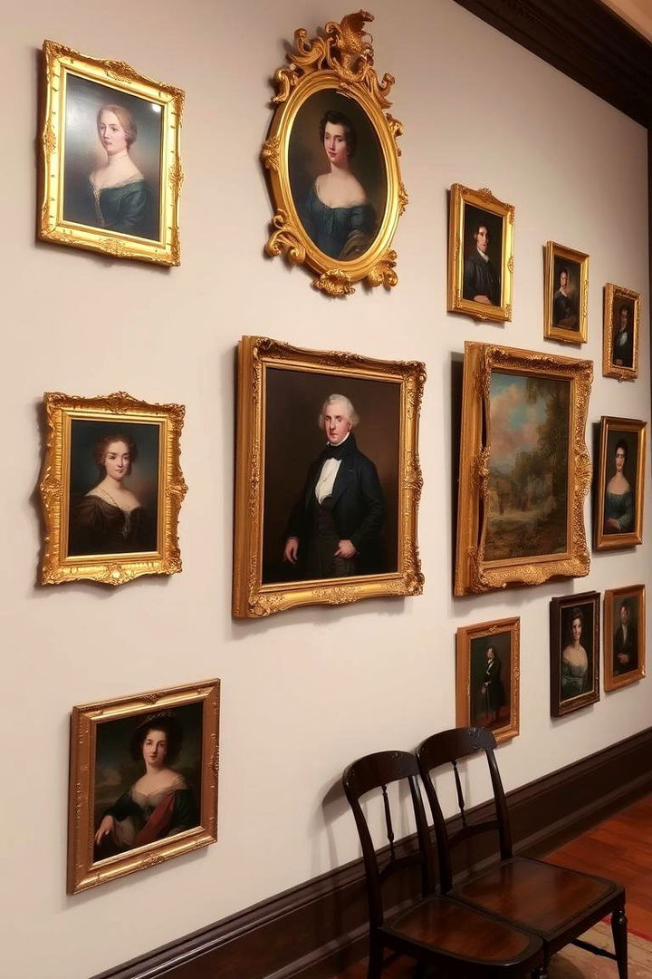 Timeless Artwork and Portraits - 22 Victorian Interior Design Ideas