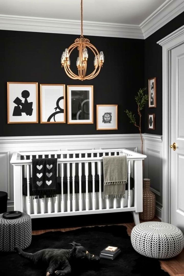 Timeless Black Nursery Decor - 22 Black Nursery Ideas