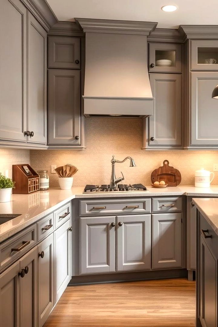 Timeless Charm of Gray Cabinets - 22 Gray Kitchens