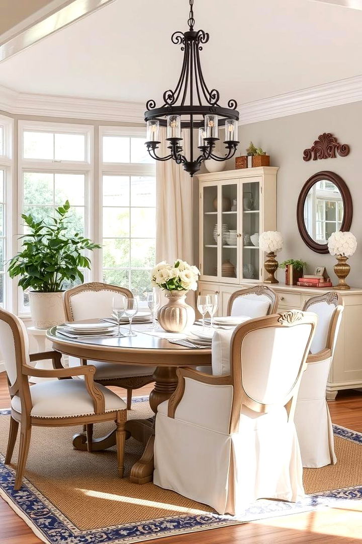 Timeless Classic Appeal - 22 Sunroom Dining Room Ideas