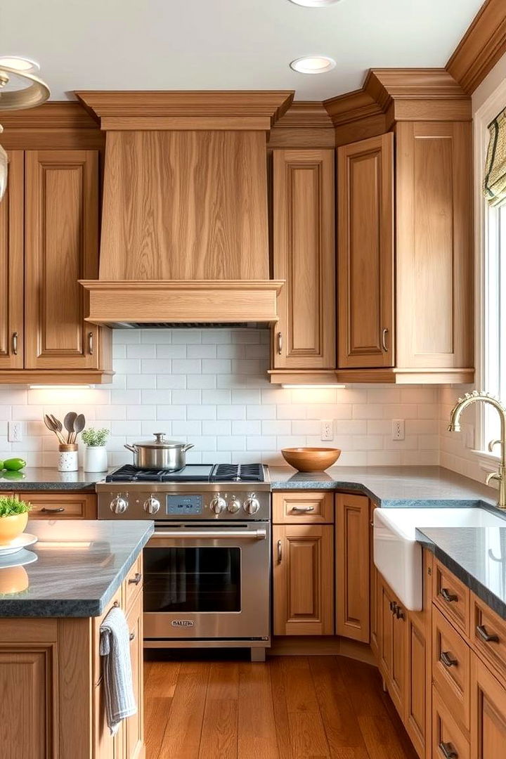 Timeless Classic Design - 22 Kitchens With Light Wood Cabinets