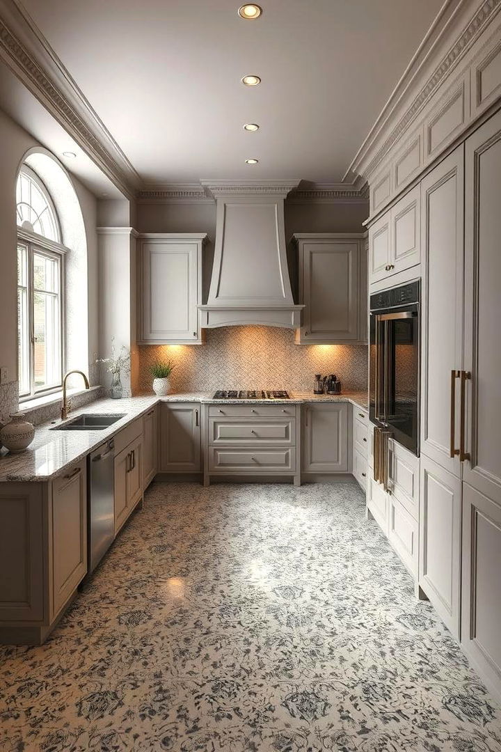 Timeless Classic Floors - 22 Terrazzo Kitchen Floor Ideas