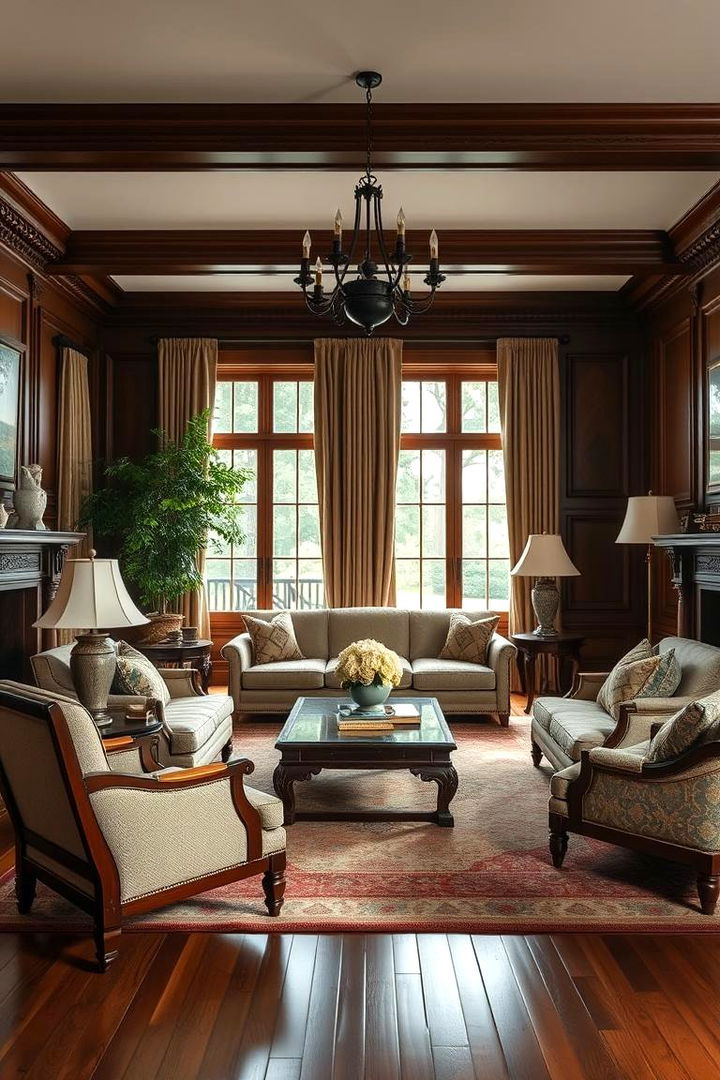Timeless Classic Furnishings - 22 Glam Living Room Ideas