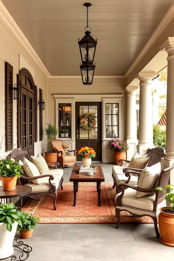 Timeless Classic Vibes - 22 Three Season Porch Ideas