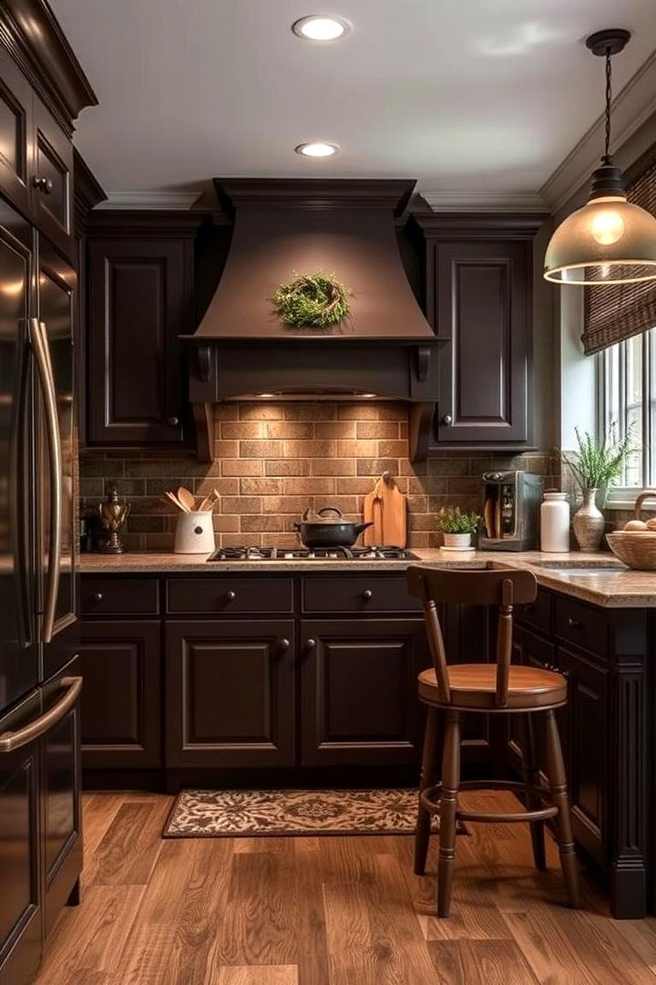 Timeless Coffee Brown Decor - 22 Brown Kitchen Ideas