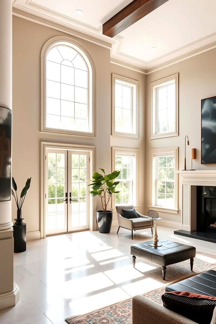 Timeless Contemporary Charm - 22 beige and black house exterior ideas