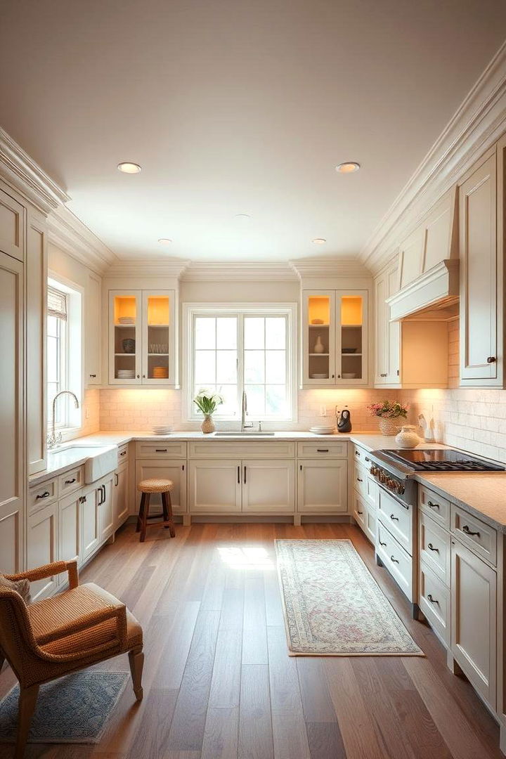 Timeless Cream Appeal - 22 Bathroom Cabinet Color Ideas