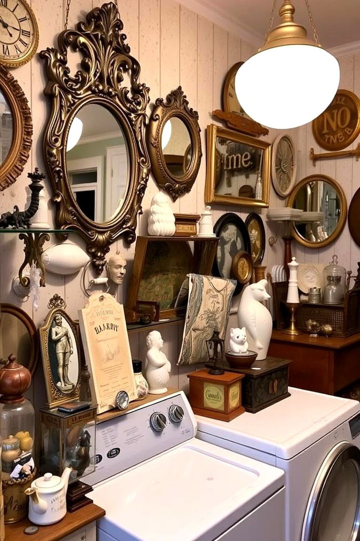 Timeless Decorative Accents that Celebrate History - 22 Vintage Laundry Room Decor Ideas