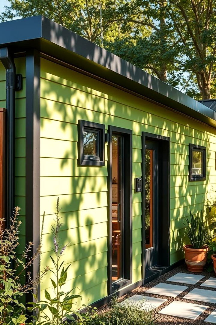 Timeless Design Heritage - 22 Green House Exterior With Black Trim
