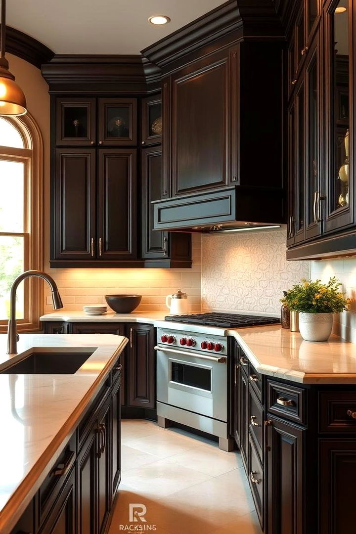 Timeless Elegance - 22 kitchens with beautiful black cabinets