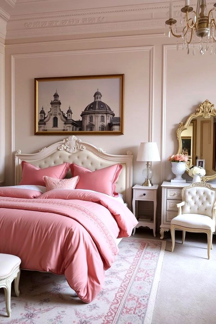 Timeless Elegance - 22 Pink and White Bedroom Ideas
