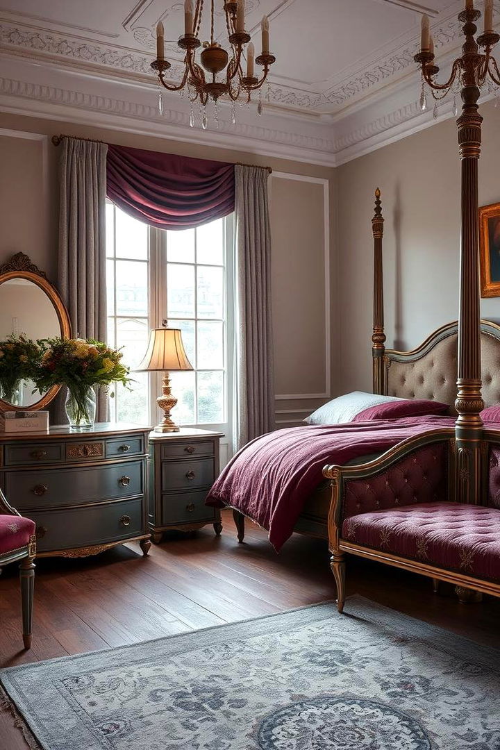 Timeless Elegance and Refined Taste - 22 Burgundy Bedroom Ideas