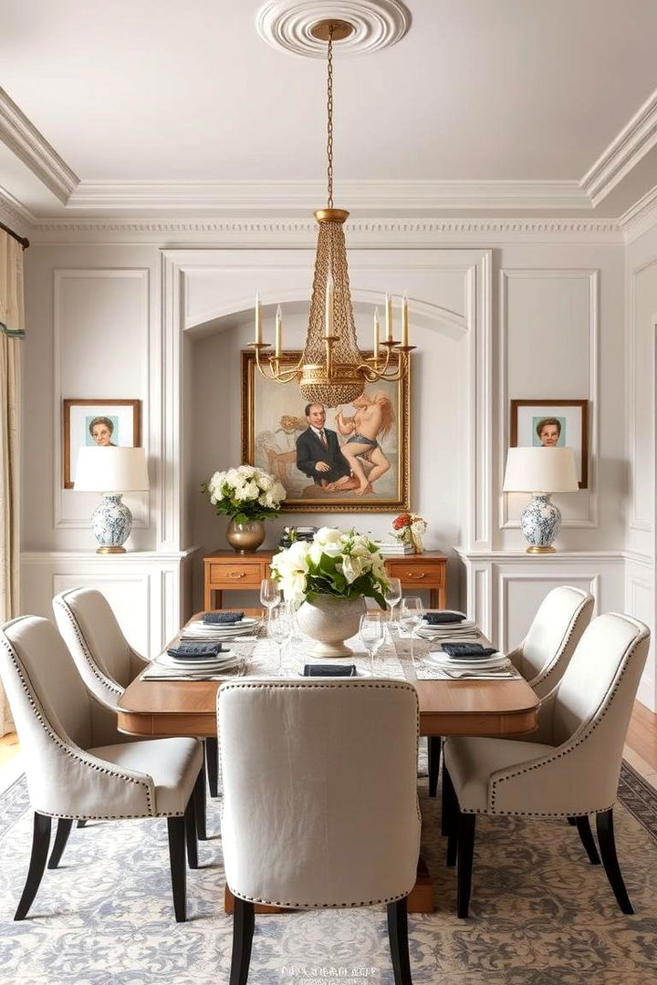 Timeless Elegance with Modern Flair - 22 Luxury Dining Room Ideas