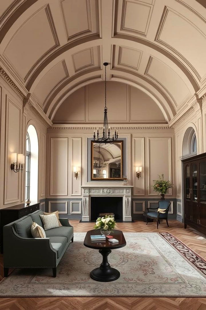 Timeless Elegant Finishes - 22 Vaulted Ceiling Ideas