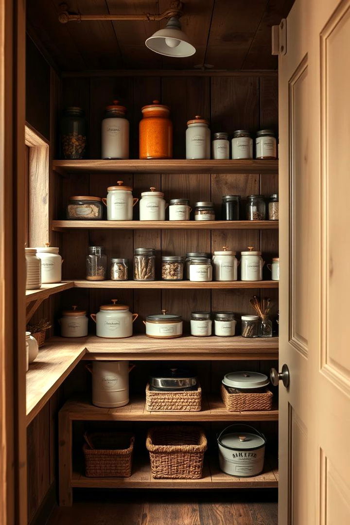 Timeless Farmhouse Pantry - 22 Country Kitchen Ideas