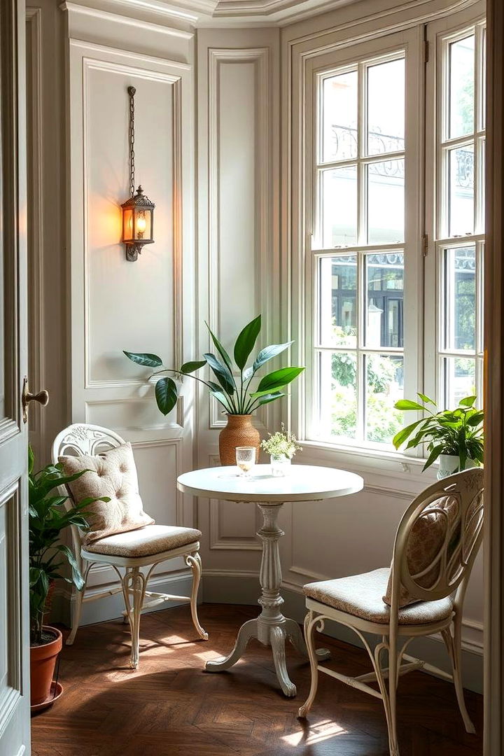 Timeless French Bistro Seating for Casual Elegance - 22 Parisian-style Living Room Ideas