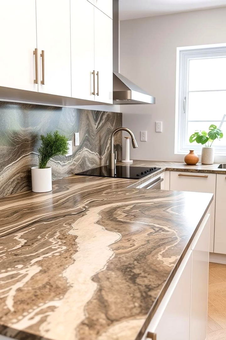 Timeless Laminate Versatility - 22 Kitchen Countertop Ideas
