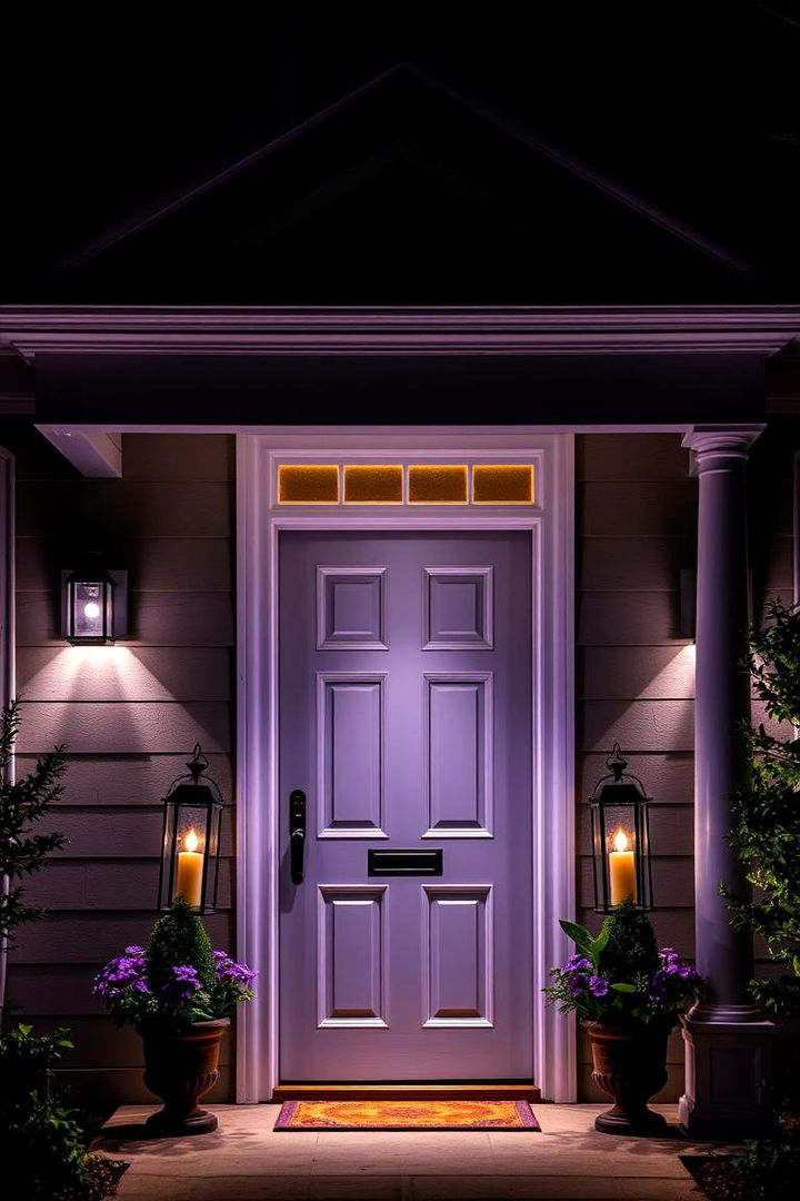 Timeless Lavender Light Fixtures - 22 Lavender Front Door Ideas