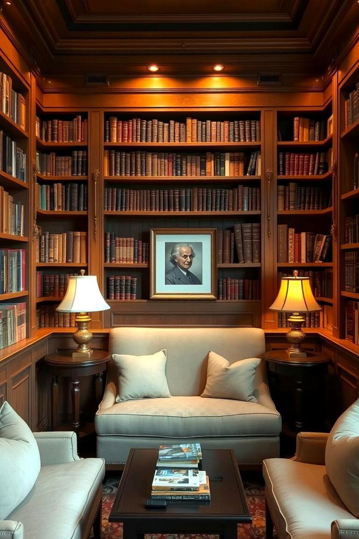 Timeless Library Nook - 22 Preppy Room Ideas