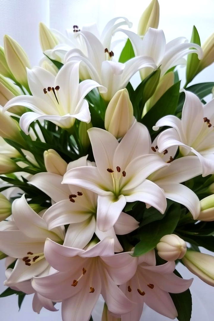 Timeless Lilies Ensemble - 22 Wedding Bouquet Ideas