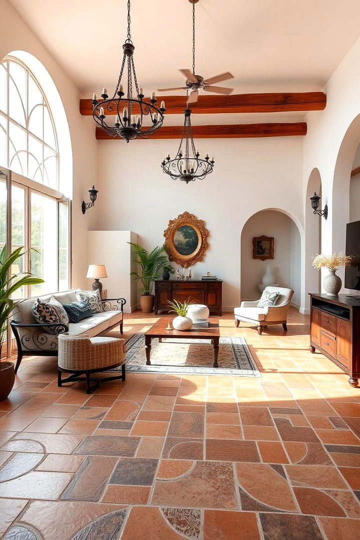 Timeless Mediterranean Influence - 22 terracotta living room ideas