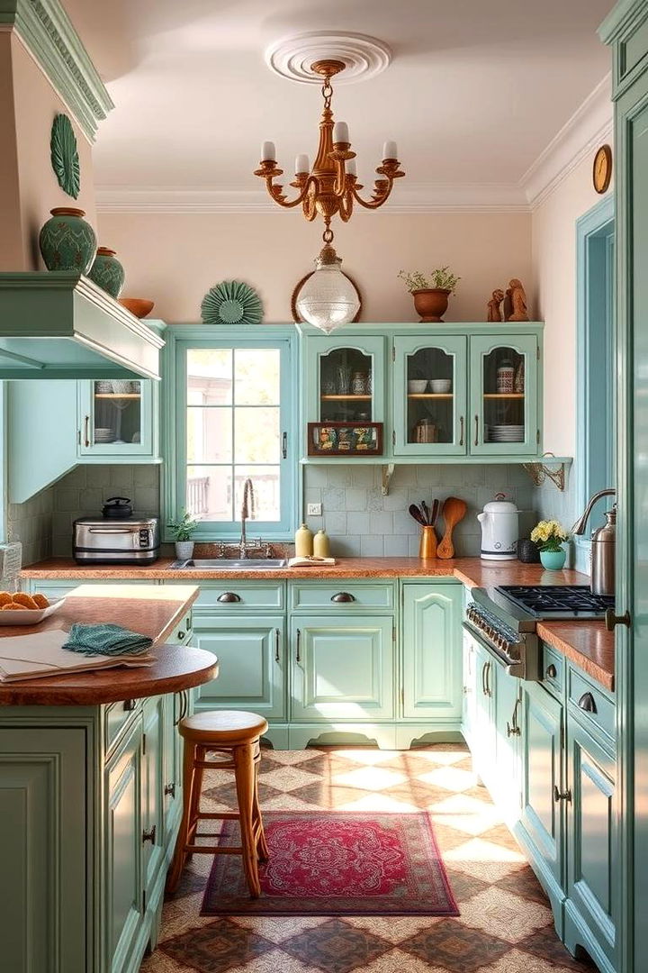 Timeless Mint Green Vintage Style - 22 Mint Green Kitchen Ideas