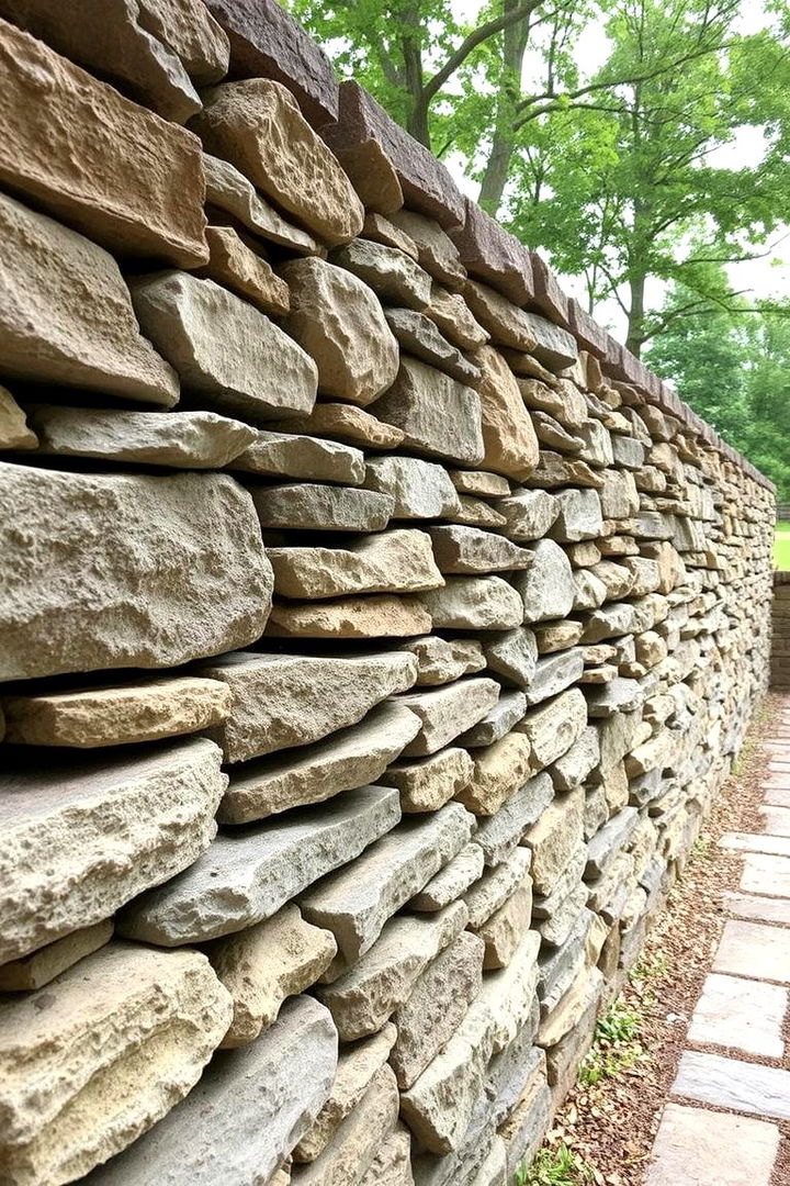 Timeless Natural Aesthetics - 22 Stone Wall Ideas