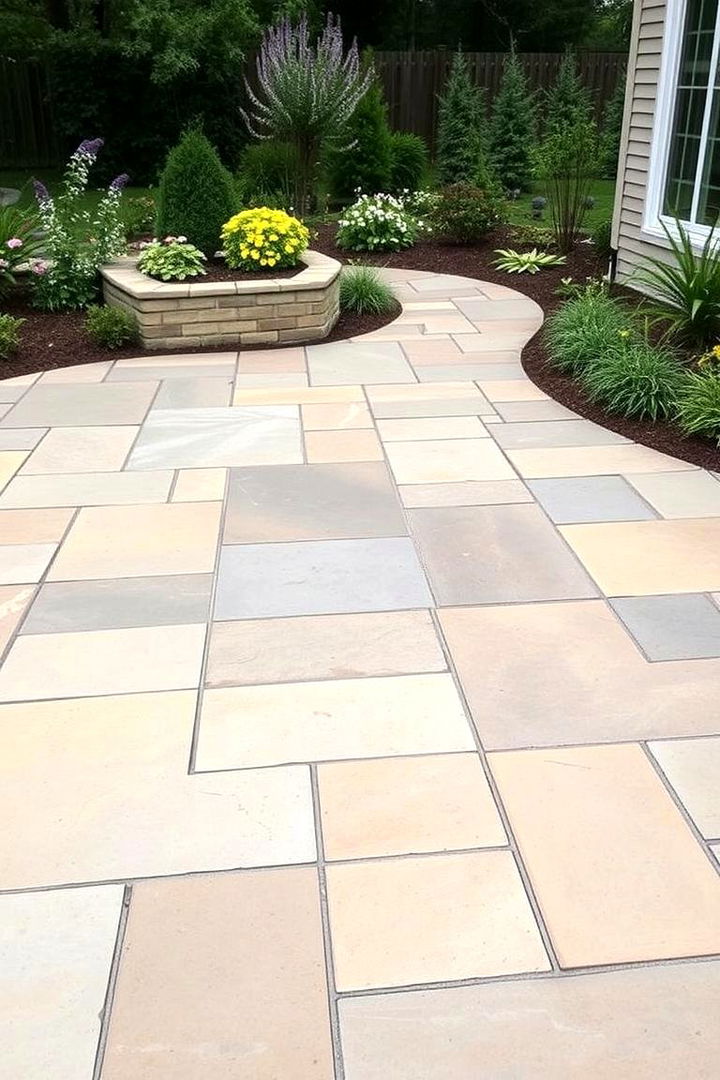 Timeless Natural Finish - 22 Flagstone Patio Ideas
