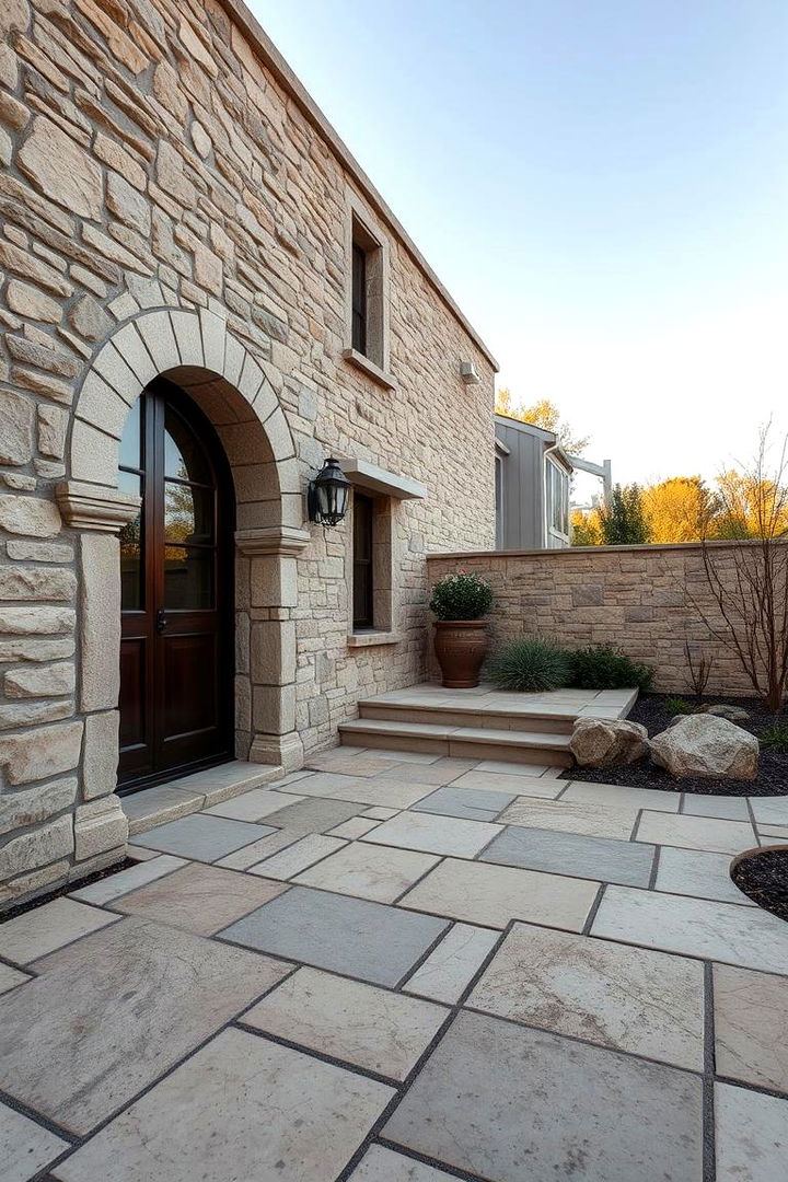 Timeless Natural Stone Design - 22 Stone Porch Ideas