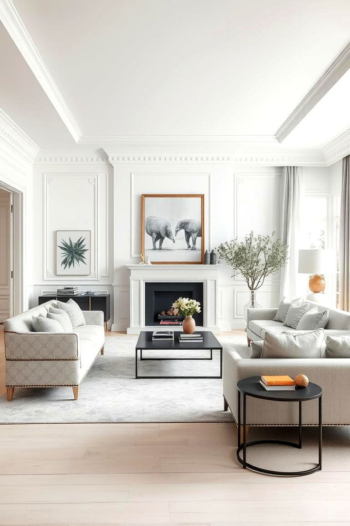 Timeless Neutral Harmony - 22 Neutral Living Room Ideas
