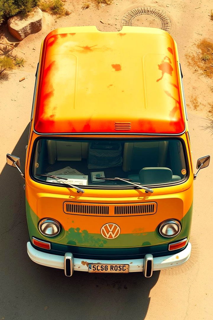 Timeless Retro Expressions - 22 70s Van Art Ideas
