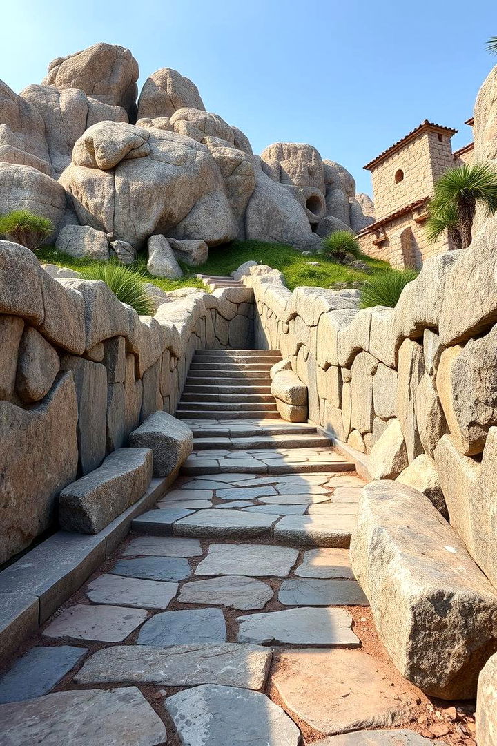 Timeless Rock Walkway Inspirations - 22 Rock Walkway Ideas