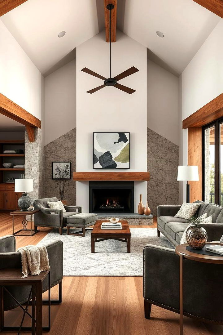 Timeless Rustic Modern Blend - 22 Rustic Barndominium Interior Design Ideas