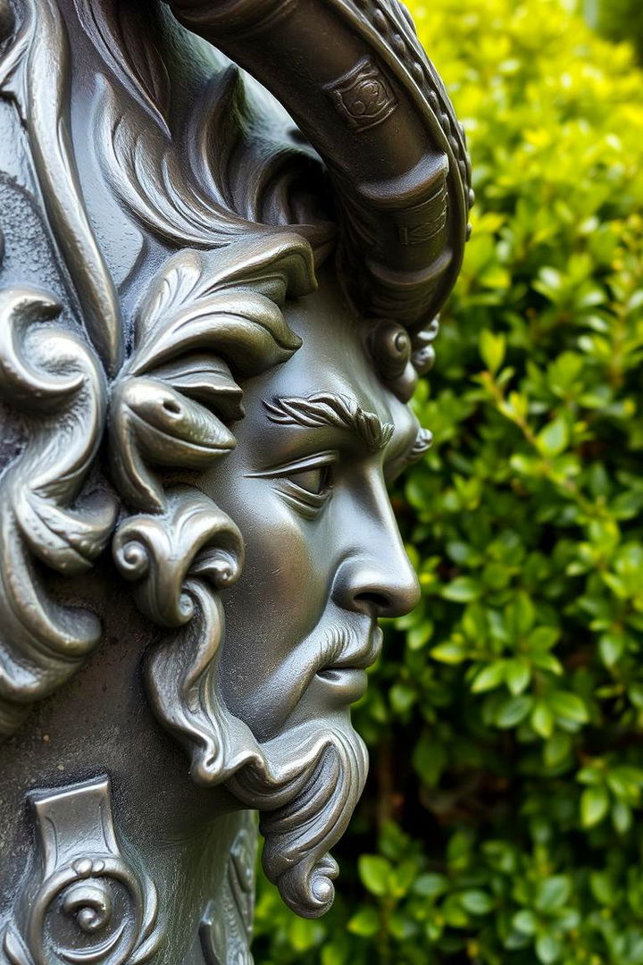 Timeless Sculptures - 22 Victorian Front Garden Ideas
